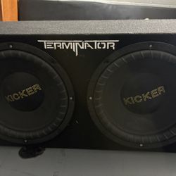 Kicker 50th Anniversary 12 Inch Subwoofers