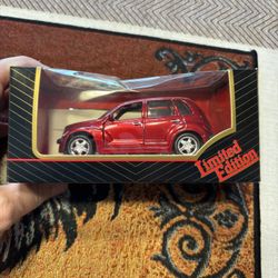 Chrysler PT Cruiser Limited Edition Red Die Cast With Certificate