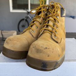 Wolverine Harrison Steel Toe Leather Work Boots Men’s Size 11