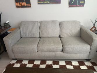 Living room Sofa - Gray, Clooth