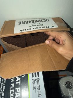 4" Roman Brick Brown 6-Pack DCRME4BN6