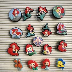 The Little Mermaid 🧜‍♀️ Croc Charms 