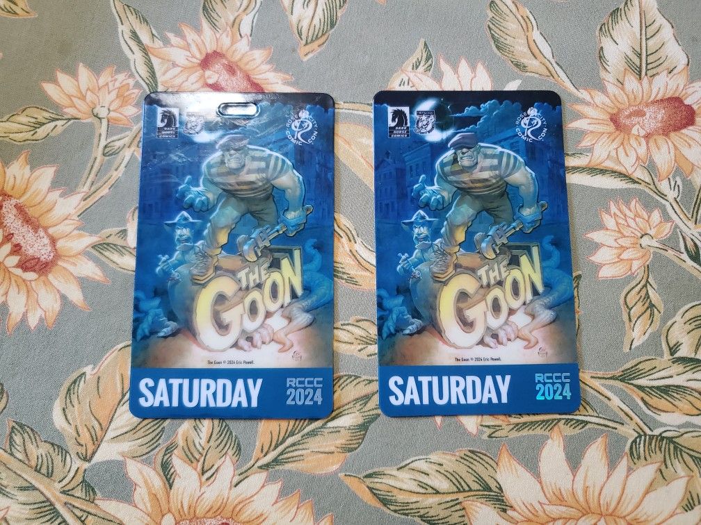 Rose City Comic Con Badges
