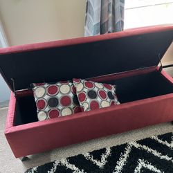 Storage Bench Ottoman 