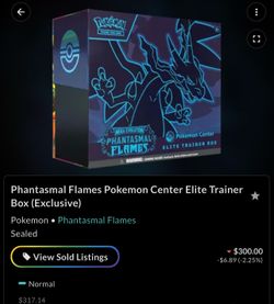 Phantasmal Flames Pokemon Center (PKC) ETB