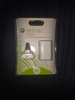 Microsoft XBOX 360 Play And Charge Kit Battery Pack White New In Box