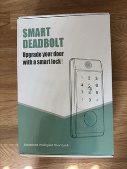 Smart Deadbolt With Door Knob Handles NEW 