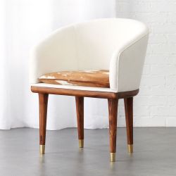CB2 VICEROY CHAIRS (4)