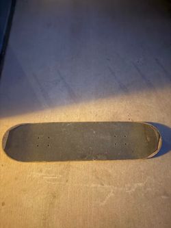 Heavily used skate deck