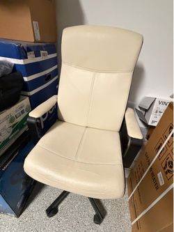 IKEA Beige Swivel Office Chair