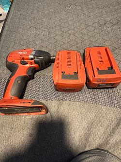 Hilti SID 18-A Impact Driver with 2 Batteries