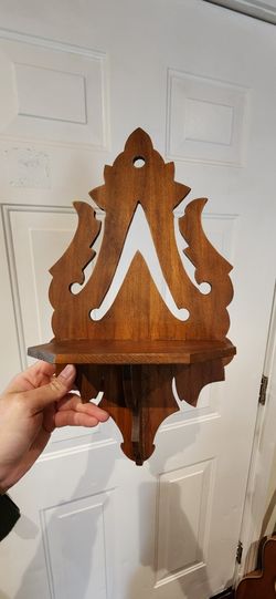 Small Wooden Wall Shelf