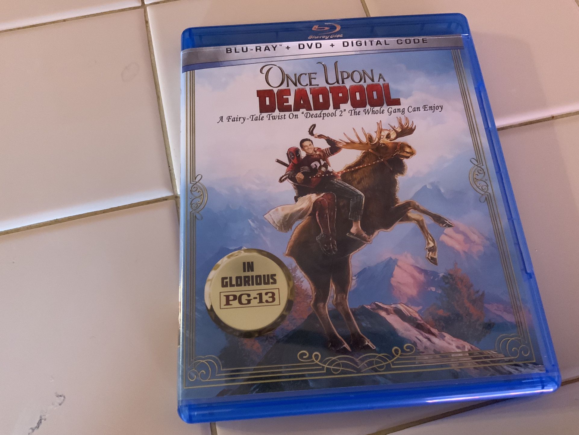  Digital Code Of The Movie: “Once Upon A Deadpool”  (blu-ray) digital Copy ONLY….cash, Zelle or Venmo 