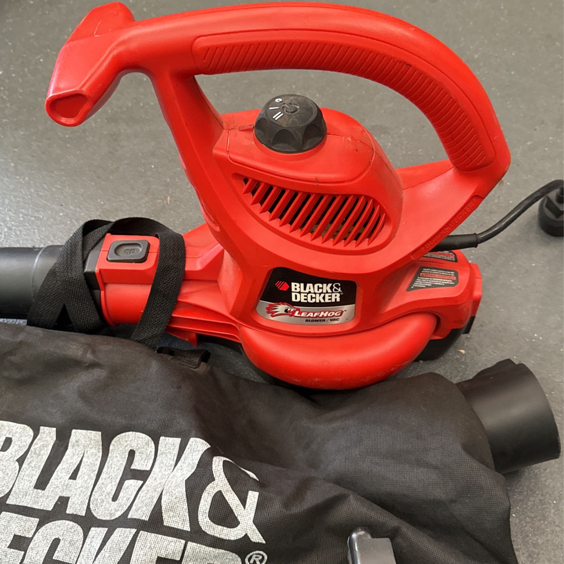 BLACK+DECKER 3-in-1 Leaf Blower & Leaf Vacuum,...