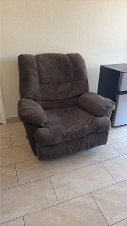 Recliner couch brown