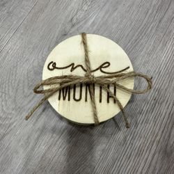 First Year Monthly Photo Ages