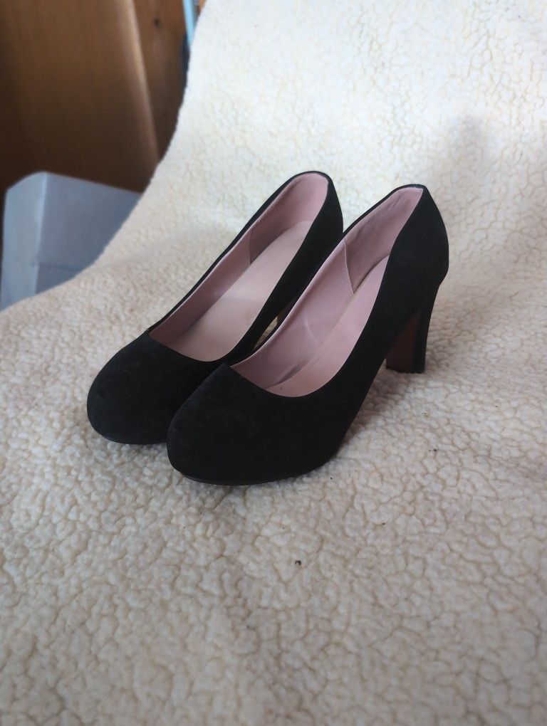 Velvet High Heels