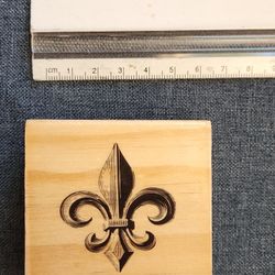 Fleur Di Lis Stamp