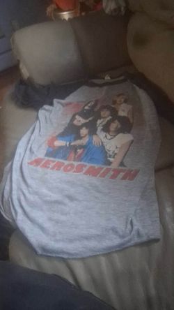 Aerosmith back in the saddle shirt