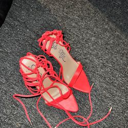 Pink Heels Size 6