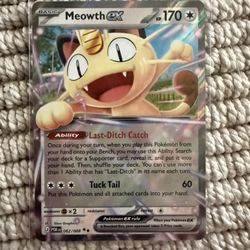 Meowth EX 062/088 Perfect Order