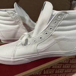Vans 11.5 (white)