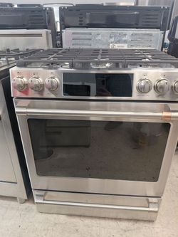Gas stove slid in 6 burners (Café)