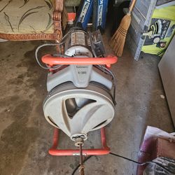 Ridged plumbing snake