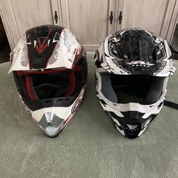 Motorcycle dirtbike helmets