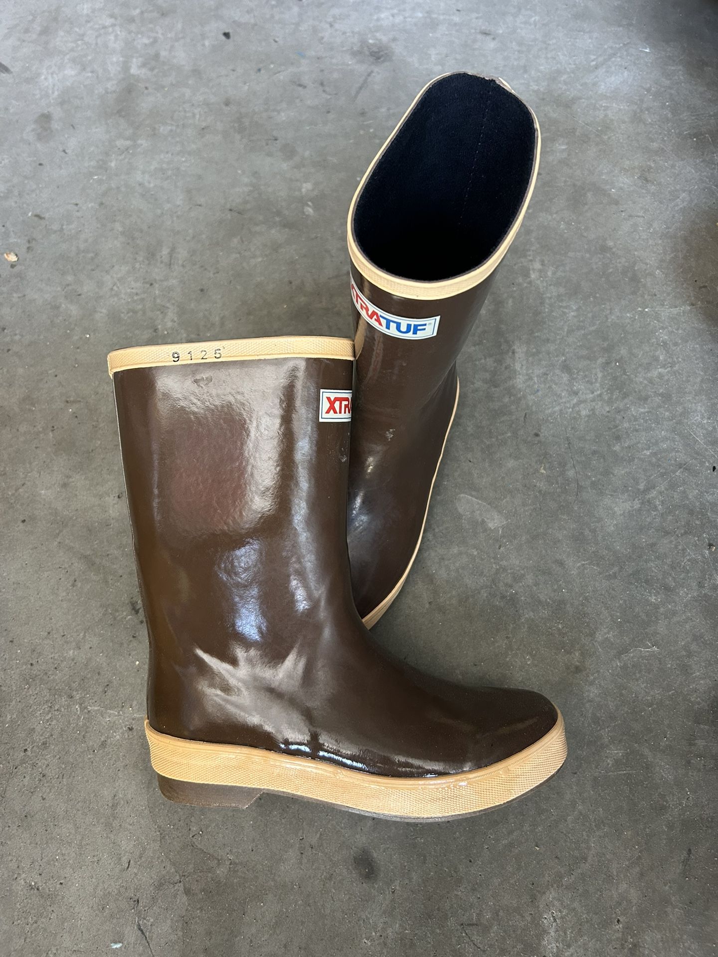 NEW Boots Xtratuf Kids Deck Fishing Rain