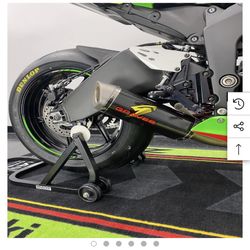 Kawasaki ZX-6R Cat-Back Slip-On Carbon Exhaust