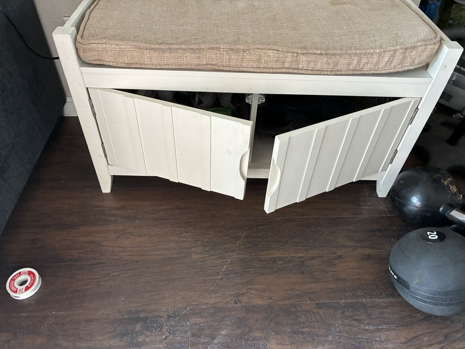Entry Storage Cabinet Seat