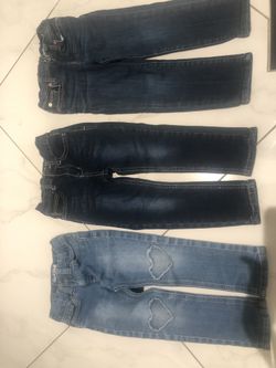3t Girls Jeans Hudson, Seven For All Mankind, Cat &Jack