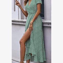 Amazon Wrap Dress New! Medium 