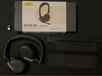 Jabra Evolve 65 Flex headset anc