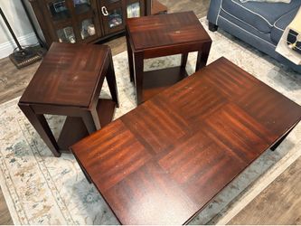 Living room table set