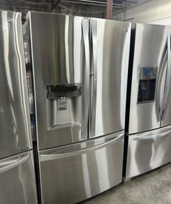 LG French Door Refrigerator Stainless Steel IceMaker