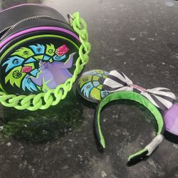 Loungefly Crossbody And Ears 