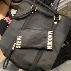 Steve Madden Tote With Matching Wallet