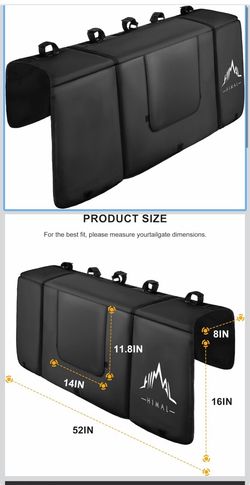 Himal Outdoors Tailgate Pad for Mountain Bike