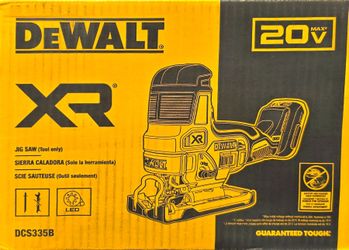 DeWalt XR 20V barrel Jig Saw