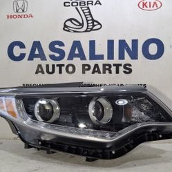2016-2018 KIA OPTIMA HALOGEN WITH LED DRL HEADLIGHT RIGHT PASSENGER SIDE AFTER MARKET 