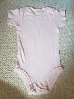 Pink 3/6 Month Bodysuit