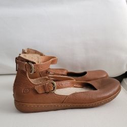 Born Shoes Leather Ballet Flats 