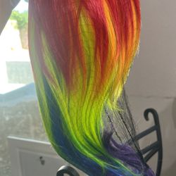 Rainbow Wig