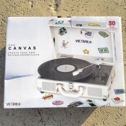 Victrola Record Player The Canvas