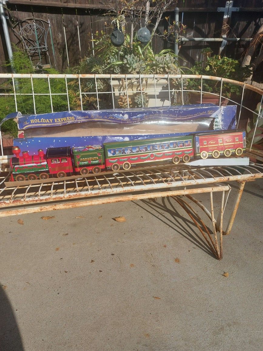 Christmas Train Containers