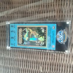 Superbowl XXXVII TICKET STUB (RAIDERS VS TAMPA BAY BUCCS)