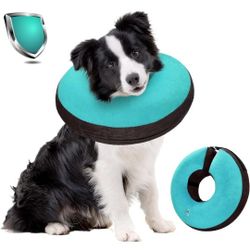 Bilibara Dog Cone Alternative After Surgery, Inflatable Recovery Collar for Dogs & Cats, Adjustable Dog E Collars, Cone for Dogs After Surgery to Stop
