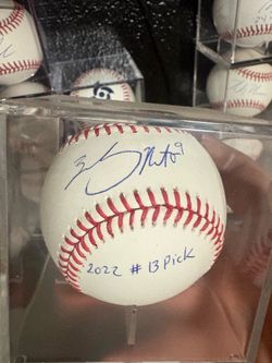 Zach Neto signed baseball